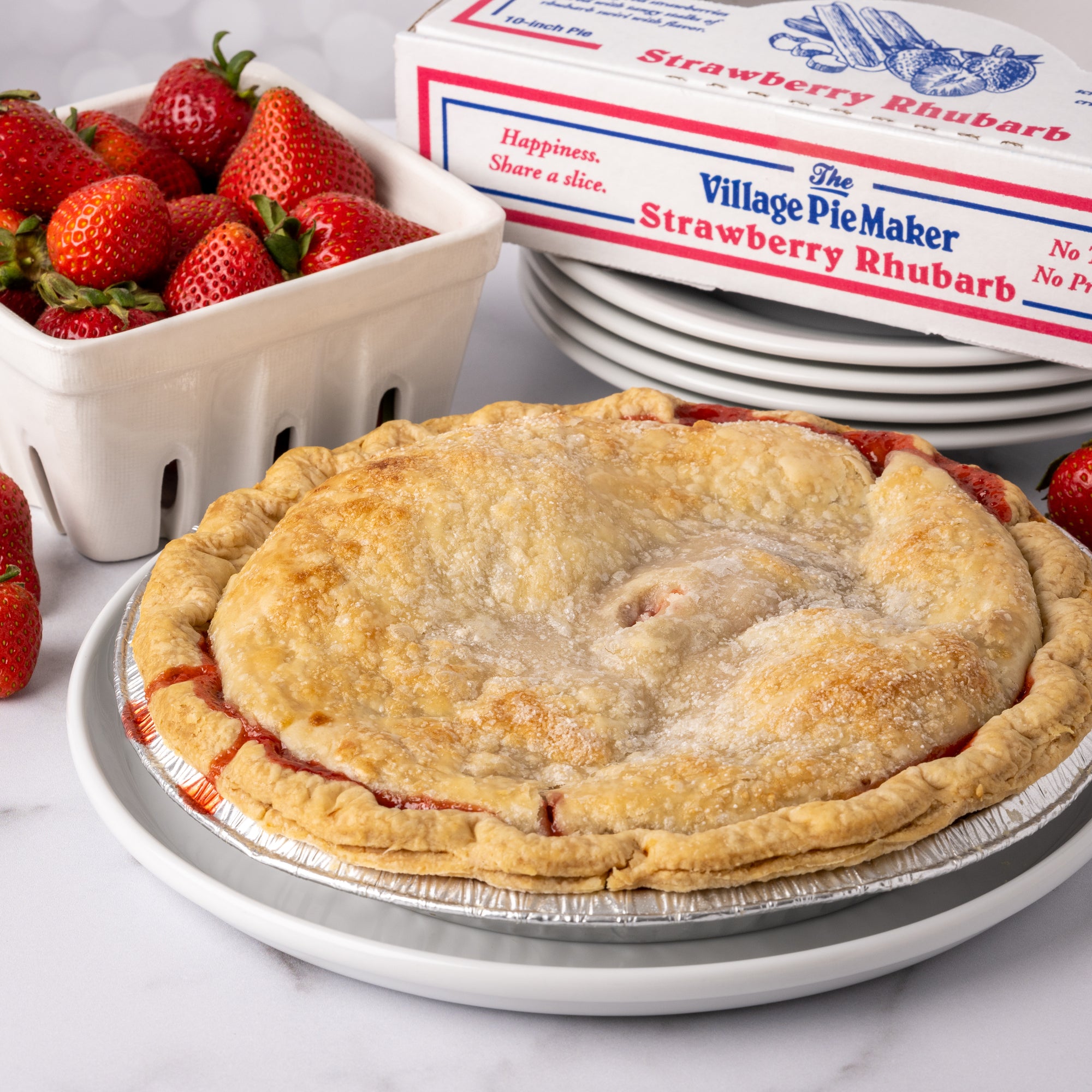 Strawberry Rhubarb Pie